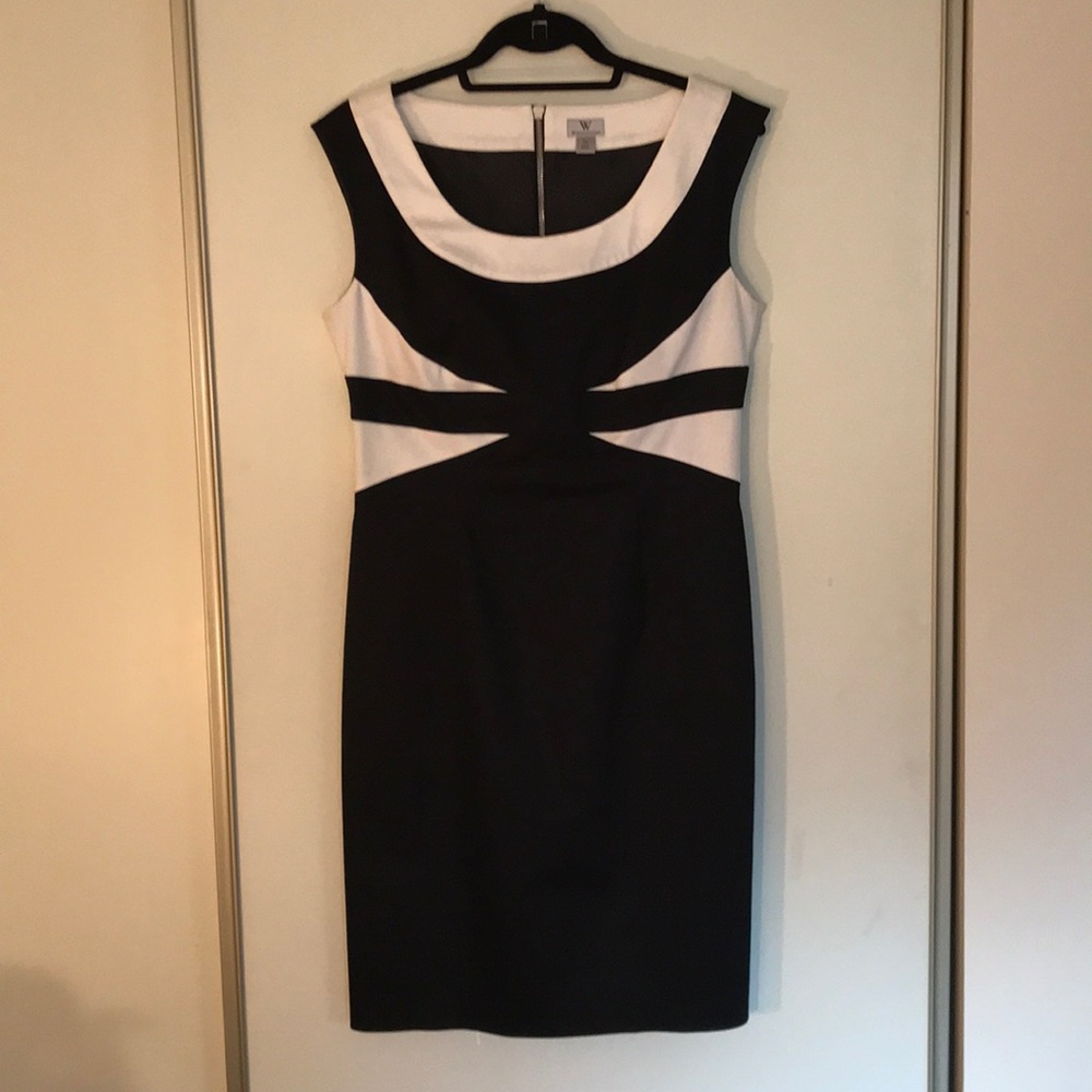 Black and White Cocktail Dress